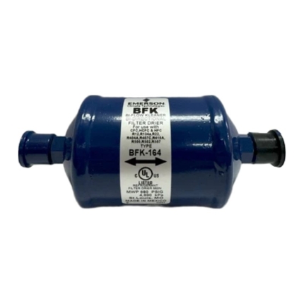 Emerson BFK-164 Bi-Flow Filter Drier, 1/2" ODF solder