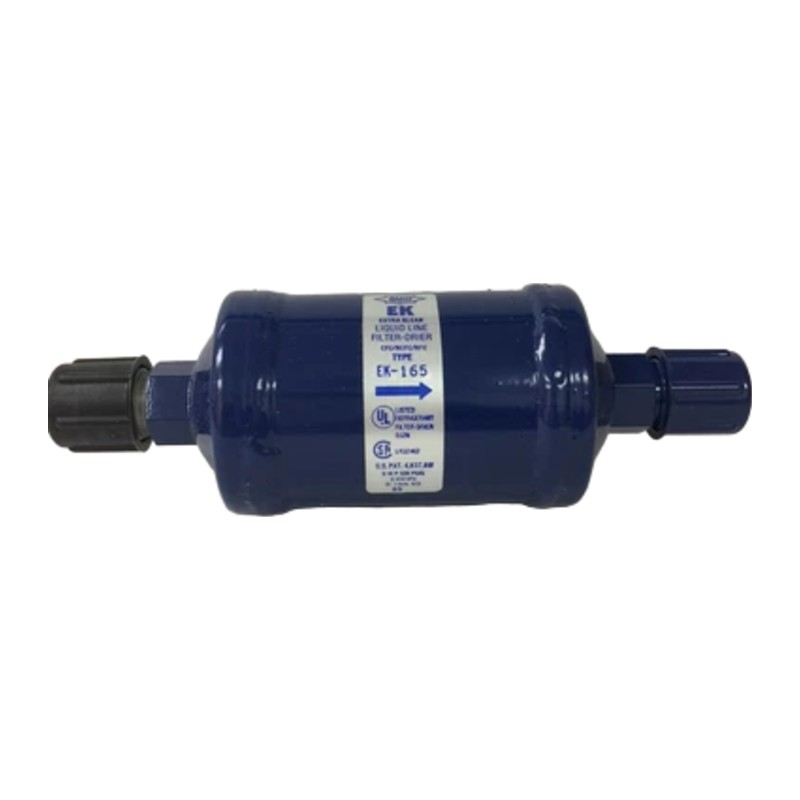 Emerson EK-165 Liquid Line Filter Drier, 5/8" SAE flare, 16 cu. in. Emerson EK-165 Liquid Line Filter Drier, 5/8" SAE flare, 16 cu. in.
