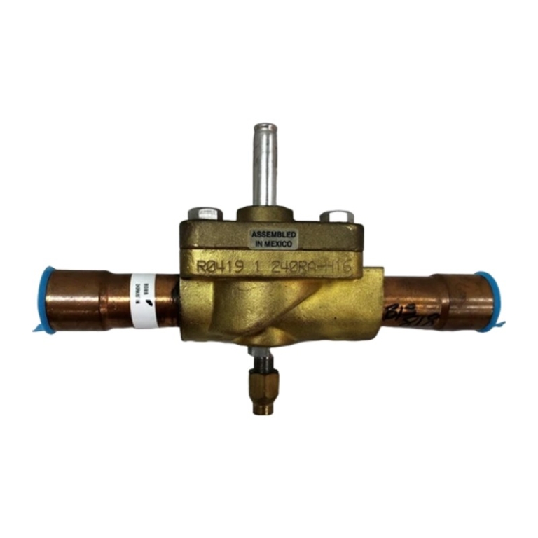 Emerson Refrigeration Solenoid Valve, Sweat Connections