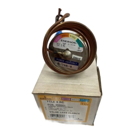 Emerson TCLE 3 RC Thermostatic Expansion Valve, 1/4" SAE (055501)