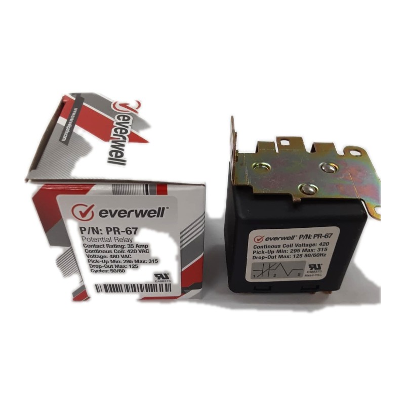 Everwell PR-67 Potential Relay Everwell PR-67 Potential Relay