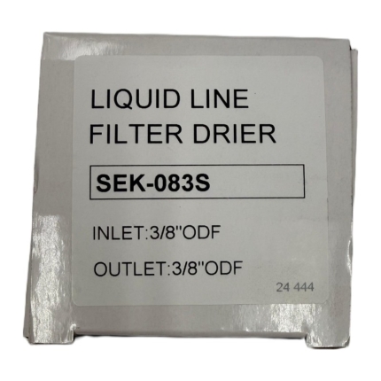 Everwell SEK-083S Liquid Line Filter Drier, 3/8" ODF solder, 8 cu. in.