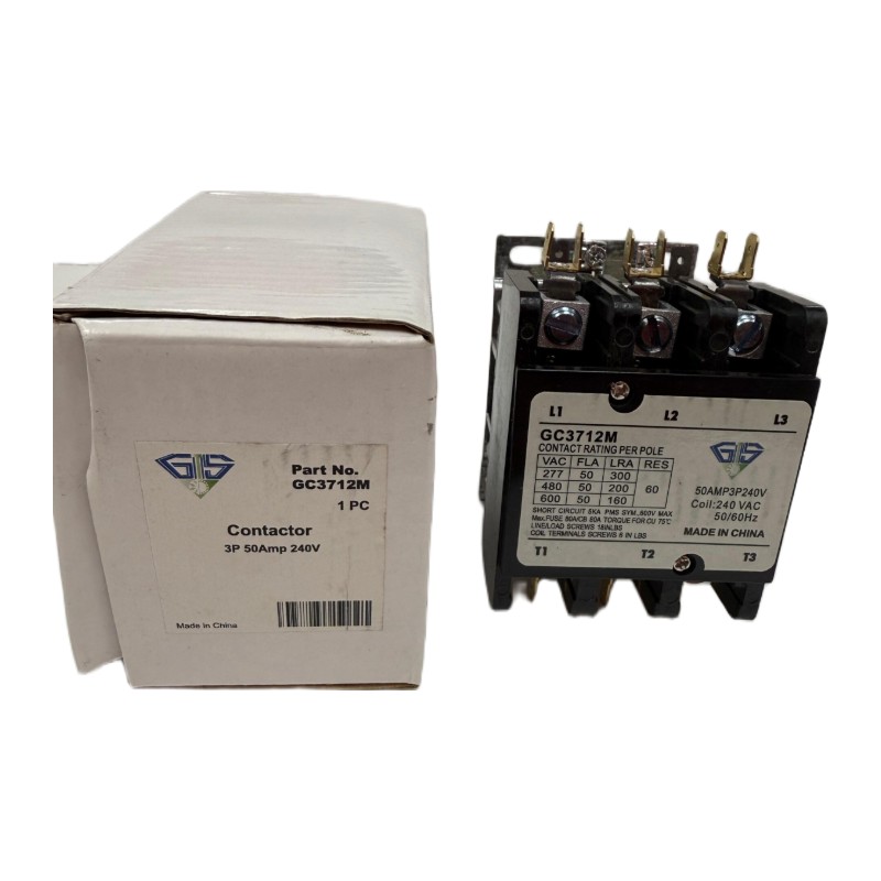 GC3712M Definite Purpose Contactor GC3712M Definite Purpose Contactor