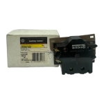 GE CR305X200 Auxiliary Contact Block, 1NO/1NC, Side Mount