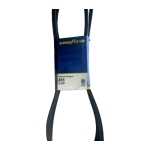 Goodyear B55 / 5L580 V-Belt, 21/32" x 58" Outside Length