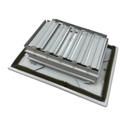GTI CL1M0604 1-Way Ceiling Supply Register, White, 6" x 4" view 2