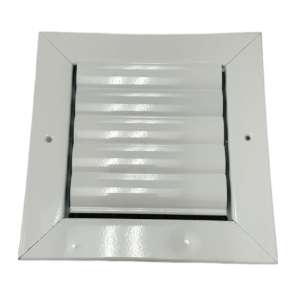 GTI CL1M0606 1-Way Ceiling Supply Register, White, 6" x 6"