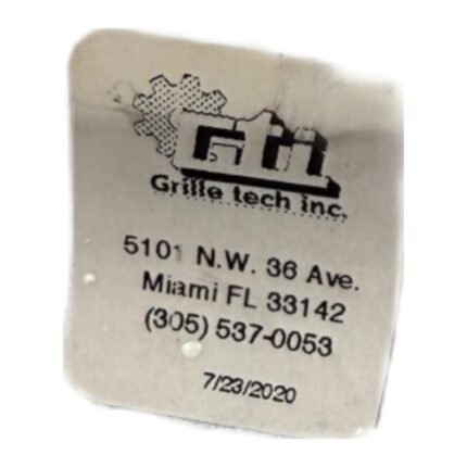 GTI CL1M0808 1-Way Ceiling Supply Register, White, 8" x 8" view 2