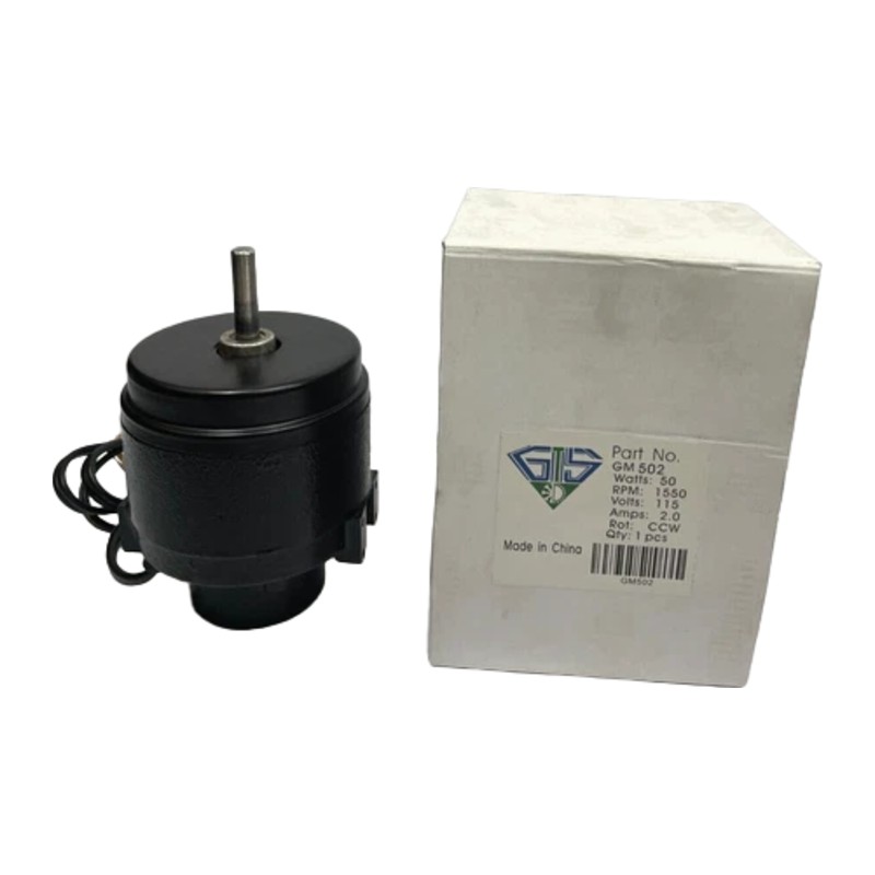 GTS GM 502 Cast Unit Bearing Fan Motor, 50W, 115V GTS GM 502 Cast Unit Bearing Fan Motor, 50W, 115V