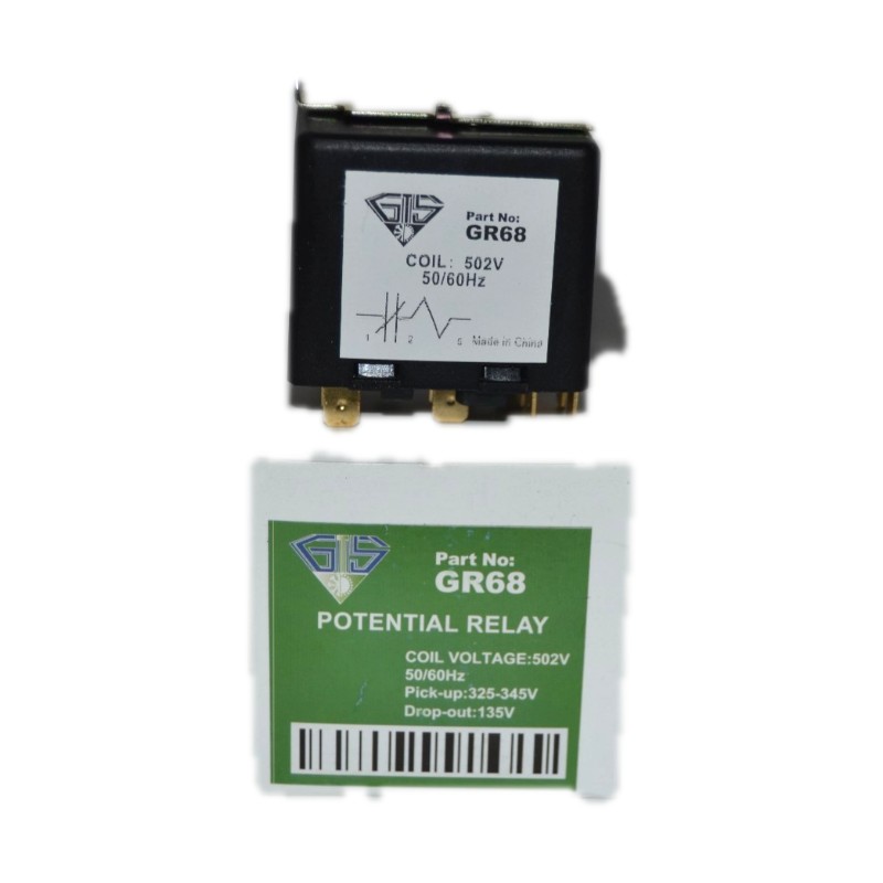 GTS GR68GTS Potential Relay GTS GR68GTS Potential Relay