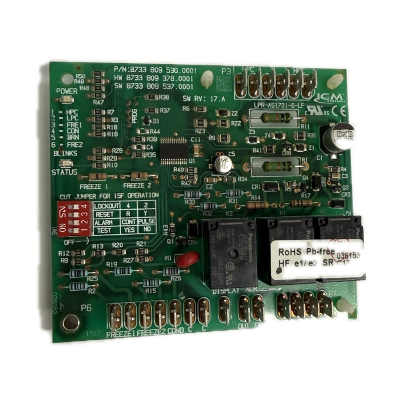 ICM Controls LPR-AS1701-6-LF Control Board 8733 809 536 ICM Controls LPR-AS1701-6-LF Control Board 8733 809 536