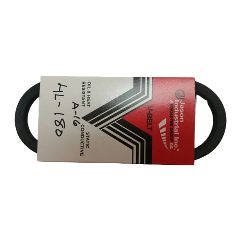 Jason Industrial 4L180 V-Belt, 1/2" x 18" Outside Length Jason Industrial 4L180 V-Belt, 1/2" x 18" Outside Length