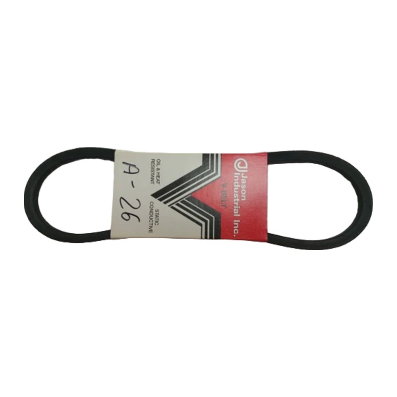 Jason Industrial A26 / 4L280 V-Belt, 1/2" x 28" Outside Length Jason Industrial A26 / 4L280 V-Belt, 1/2" x 28" Outside Length