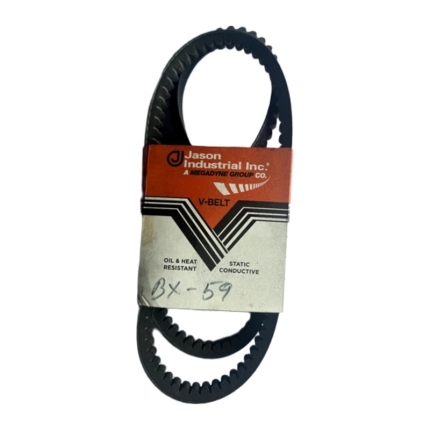 Jason Industrial BX59 / 5L620 V-Belt, 21/32" x 62" Outside Length, Cogged