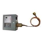 Johnson Controls P70AA-118 High Pressure Control, SPST, 100-400 psi