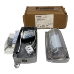 Kason 11808NM0000 LED Light Fixture for Walk-Ins, 120V, 12W, 4000K, Angled