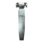 Kason Heavy Duty Reversible Cam Lift Hinge, 12" Strap