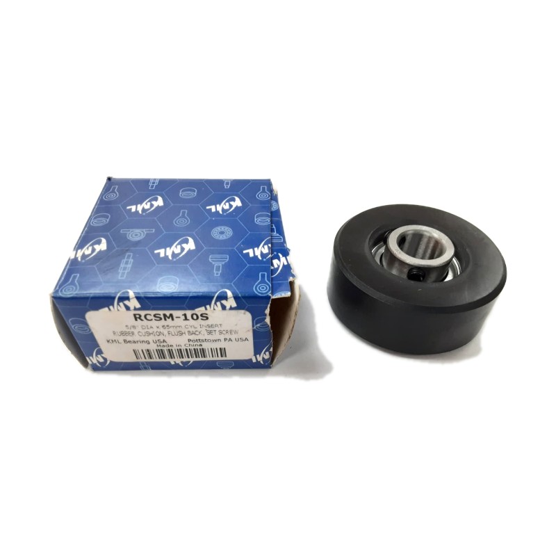 KML RCSM-10S Rubber Cartridge Insert Ball Bearing KML RCSM-10S Rubber Cartridge Insert Ball Bearing