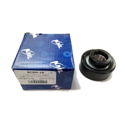 KML RCSM-16 Rubber Cartridge Insert Ball Bearing