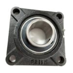 KML UCF211-35 4-Bolt Square Flange-Mounted Ball Bearing Unit view 2