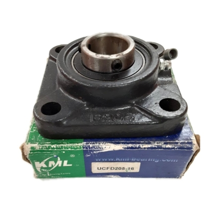 KML UCFD205-16 2-Bolt Flanged Ball Bearing Unit