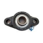 KML UCFT205-16 2-Bolt Oval Flange-Mounted Ball Bearing Unit view 2