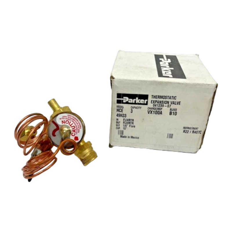 Lennox 49K03 Expansion Valve, R-22, 3 Ton, 1/4" Flare Lennox 49K03 Expansion Valve, R-22, 3 Ton, 1/4" Flare