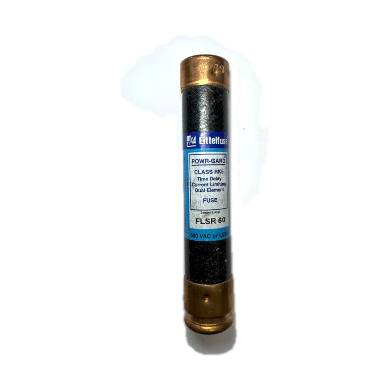 Littelfuse FLSR60 Class RK5 Time-Delay Fuse, 60A, 600V AC Littelfuse FLSR60 Class RK5 Time-Delay Fuse, 60A, 600V AC