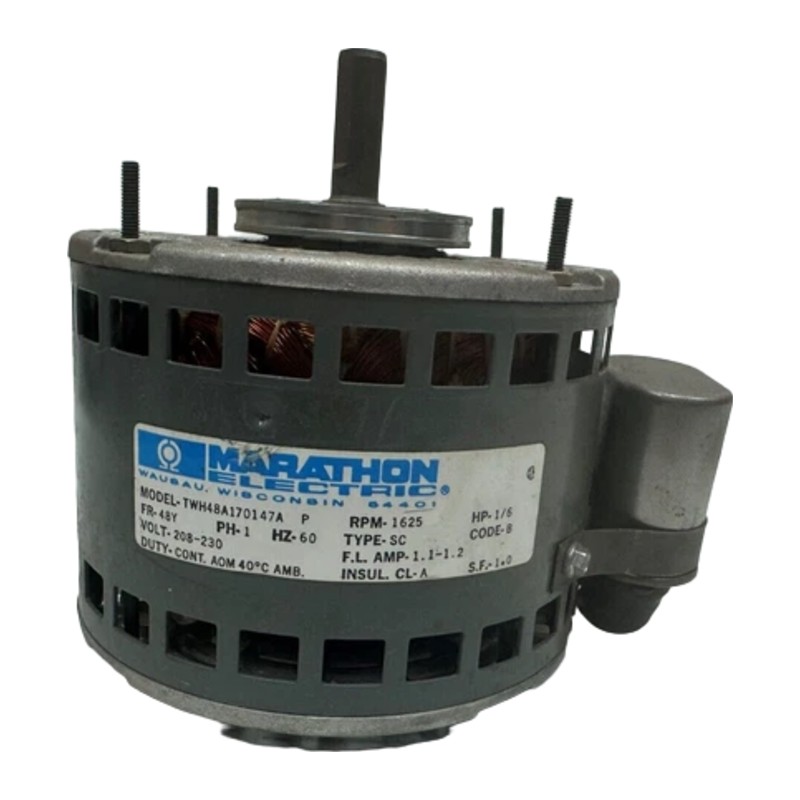 Marathon TWH48A10147A Motor, 208-230V, 1625 RPM Marathon TWH48A10147A Motor, 208-230V, 1625 RPM