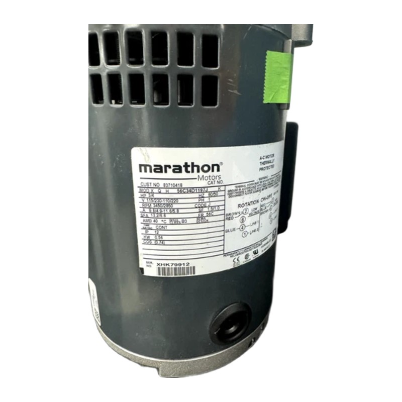 Marathon XQH56C34D1197JA Jet Pump Motor Marathon XQH56C34D1197JA Jet Pump Motor