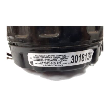 McMillan F0508B2508 Electric Fan Motor view 2
