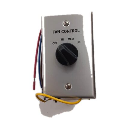 McQuay 038255700 Wall-Mounted Fan Control Switch Assembly view 2