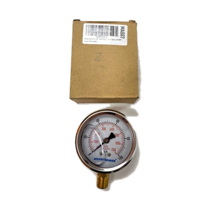 Measureman MA007 Liquid-Filled Pressure Gauge