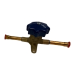 Mueller A14850C Packless Diaphragm Valve, 3/8" Solder, Straight Through, Extended