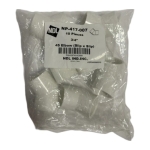 NDL PVC Elbow, 3/4" Socket x 3/4" Socket, Schedule 40