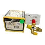 Parker CE-AA Thermostatic Expansion Valve Body, 1/4" x 1/2" SAE Flare