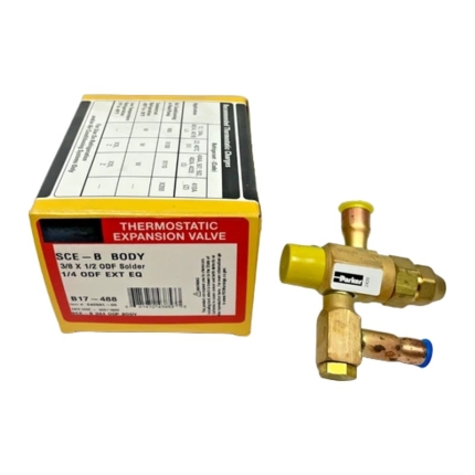 Parker SCE-B Thermostatic Expansion Valve Body, 3 x 4