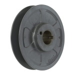 Power Drive 1VP65-1-5/8 1-Groove Variable Pitch Sheave, 1-5/8" Bore