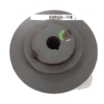Power Drive 2VP60-1-1/8 Double-Groove Variable Pitch Adjustable V-Belt Sheave, 1-1/8" Bore