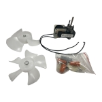 QMR-670E Evaporator Fan Motor Kit with Fan Blade