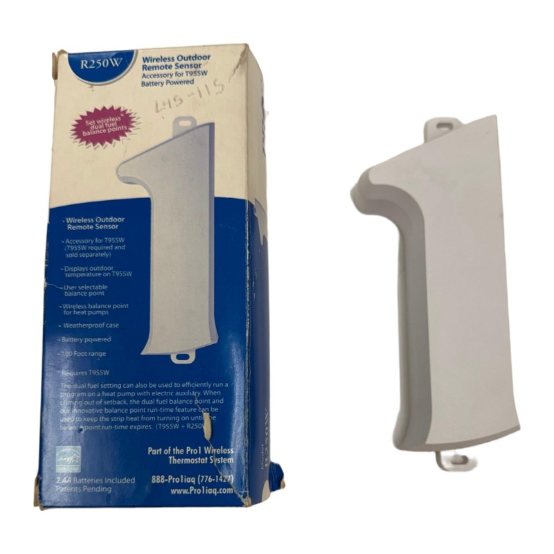 R250W Wireless Outdoor Remote Sensor R250W Wireless Outdoor Remote Sensor