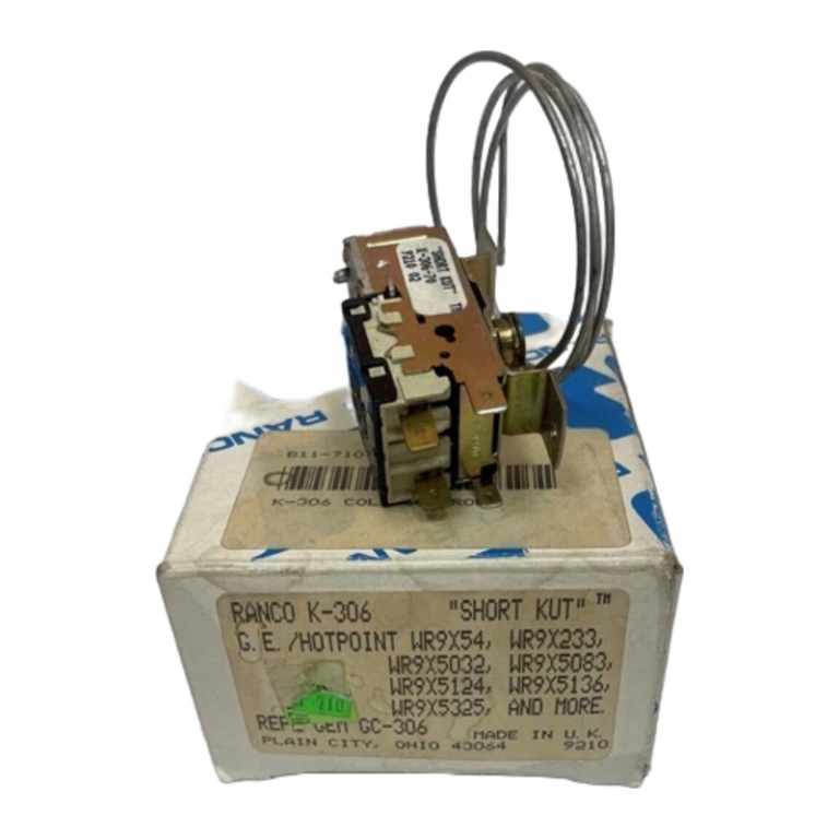 Ranco K306 Temperature Control for GE Hotpoint