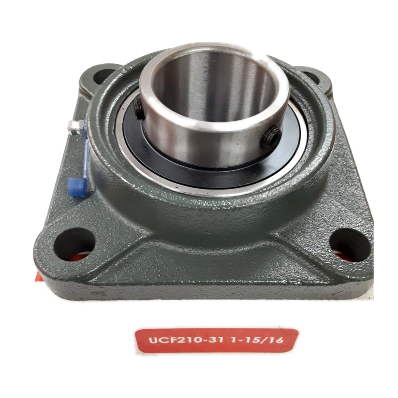 RV Bearings UCF210-31 4-Bolt Square Flange Mounted Bearing Unit, 1-15/16" Bore RV Bearings UCF210-31 4-Bolt Square Flange Mounted Bearing Unit, 1-15/16" Bore