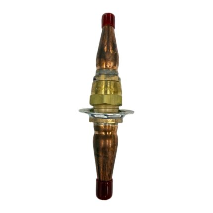 Self-Sealing Brass Coupling 5500-06-08, 3/8" ODF view 2