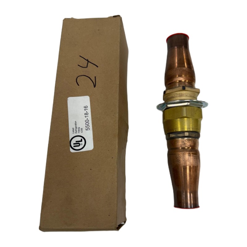 Self-Sealing Brass Coupling 5500-18-16, 1-1/8" Self-Sealing Brass Coupling 5500-18-16, 1-1/8"