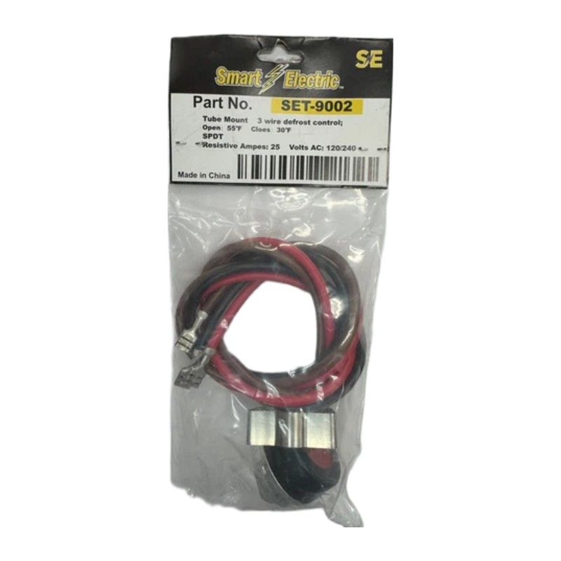 SET9002 Defrost Termination Thermostat, Dual Voltage, SPDT SET9002 Defrost Termination Thermostat, Dual Voltage, SPDT