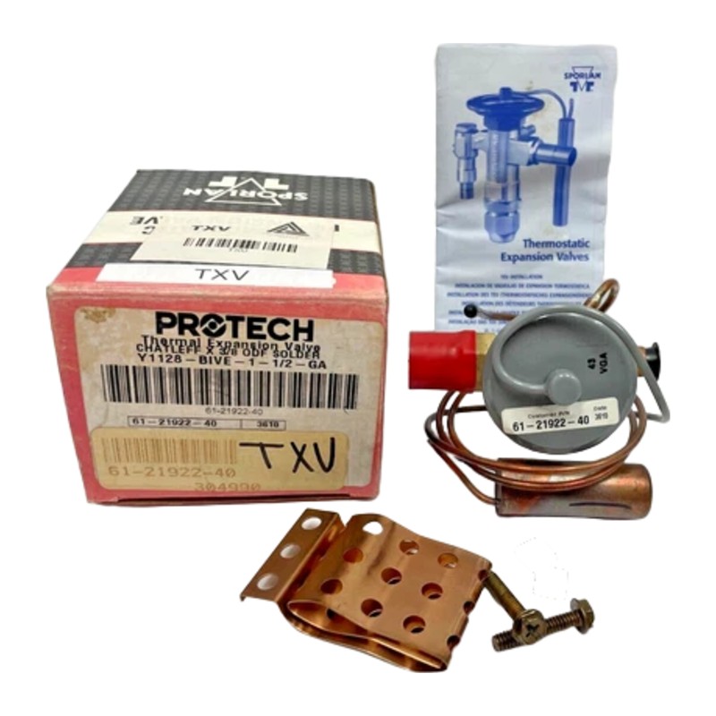 Sporlan BIVE-1-1/2-GA Bi-Flow Thermostatic Expansion Valve, 1-1/2 Ton, R-22 (Y1128) Sporlan BIVE-1-1/2-GA Bi-Flow Thermostatic Expansion Valve, 1-1/2 Ton, R-22 (Y1128)
