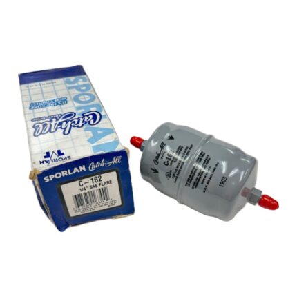 Sporlan C-162 Liquid Line Filter Drier, 1/4" SAE flare, 16 cu. in. view 2