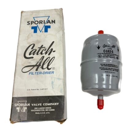 Sporlan C-162-S Liquid Line Filter Drier, 1/4" ODF solder, 16 cu. in. view 2
