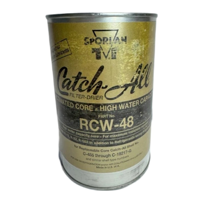 Sporlan RCW-48 Filter Drier Core, 48 cu. in., High Water Capacity